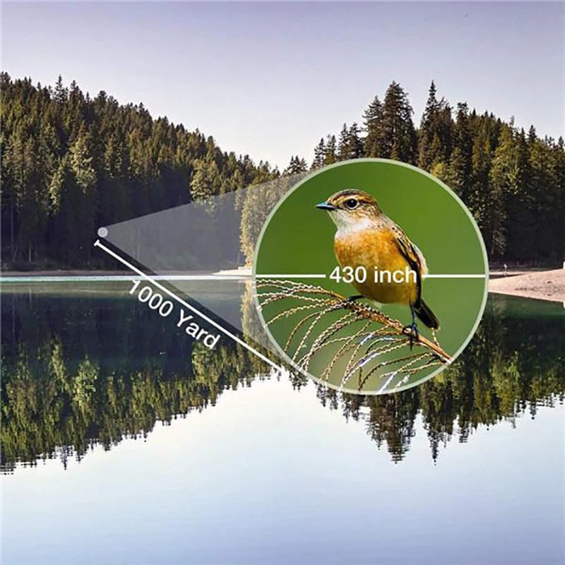 Портативный оптический монокулярный телескоп HD 40х60 с функцией ночного/дневного