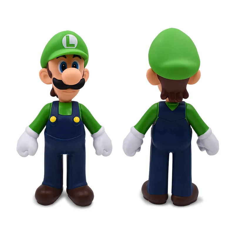 7 видов стилей горячие игрушки 22 см Super Mario Bros Фигура Йоши Персик Принцесса жаба ПВХ фигурка подарок для детей Марио Луиджи