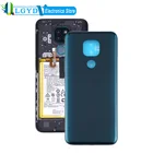 Замена задней крышки аккумулятора для Motorola Moto G9 Play  Moto G9 (Индия) задняя крышка телефона ремонт