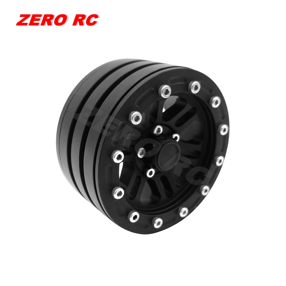 4 шт. полностью металлические колеса для внедорожника ROCK CRAWLER 1 9 Beadlock 1/10 AXIAL SCX10 II