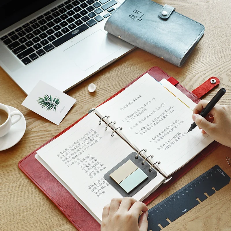 Блокнот в винтажном стиле 2019 &quot Кожаная Обложка сменный блокнот деловом