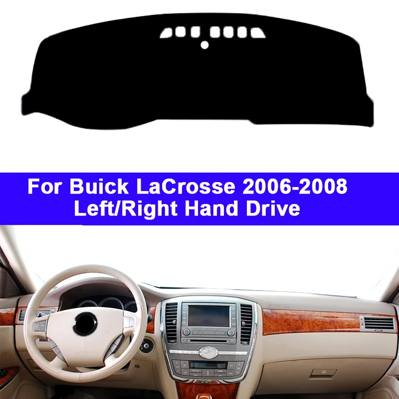 

Car Dashboard Cover DashMat Carpet Cape For Buick LaCrosse 2006 2007 2008 RHD LHD Console Protector Sun-Shade Auto Non-slip