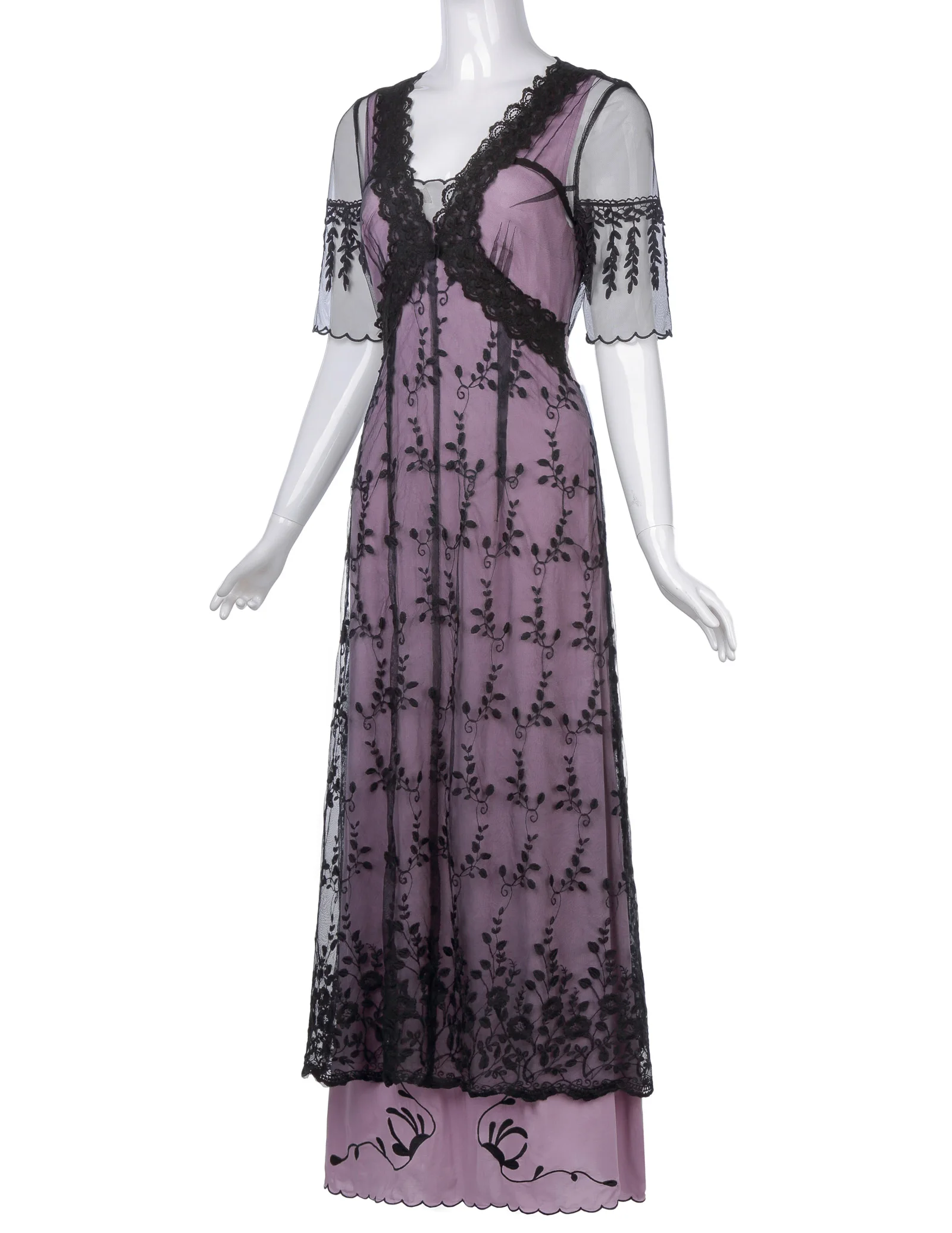 

Belle Poque Sexy Women's Dresses Vintage Victorian Style Half Sleeve V-Neck Lace Dress Formal New Summer Dress Party Evening