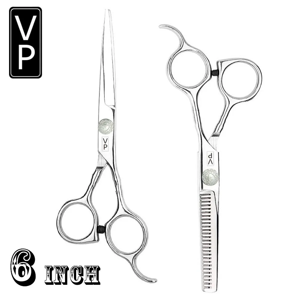 6 дюймовые Профессиональные Парикмахерские ножницы VP парикмахерские с