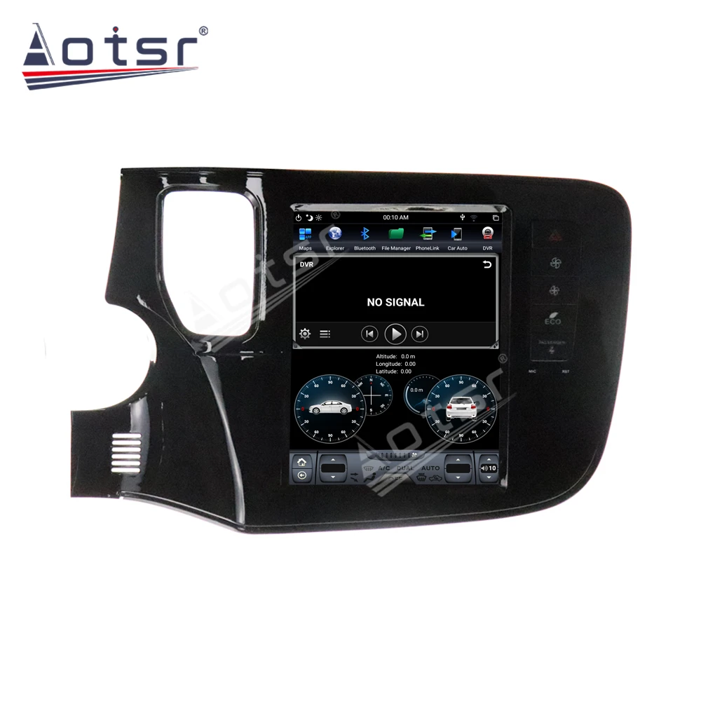 Автомобильный мультимедийный плеер Carplay Android 9 0 4 ГБ 64 GPS навигация для Mitsubishi OUTLANDER