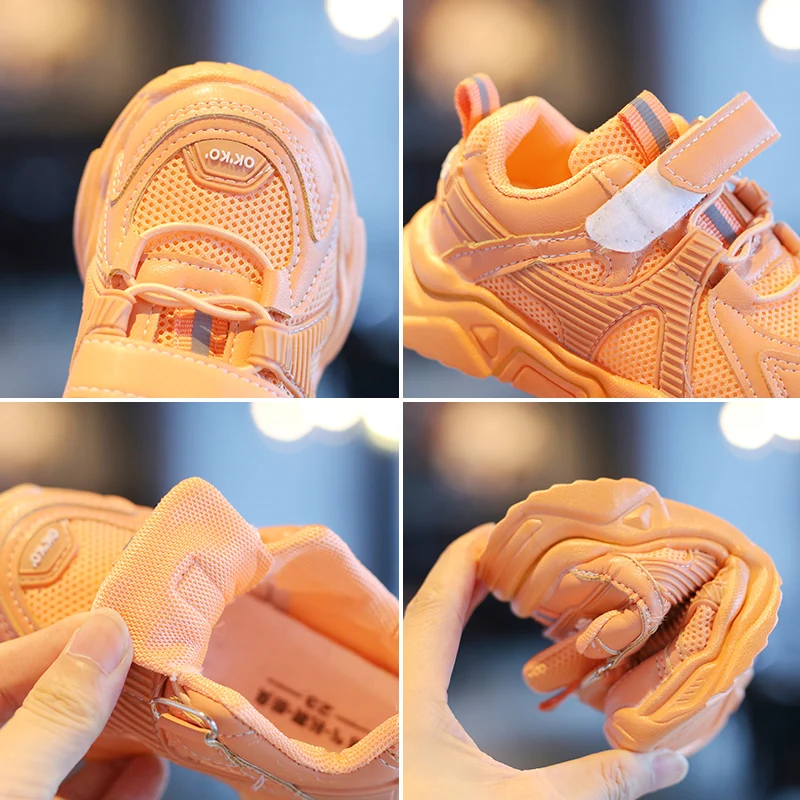 

New Kids Pu Leather Shoes Baby Girls Sport Sneakers Children Shoes Boys Fashion Casual Shoes Girls Soft Sole Shoes #CA-915