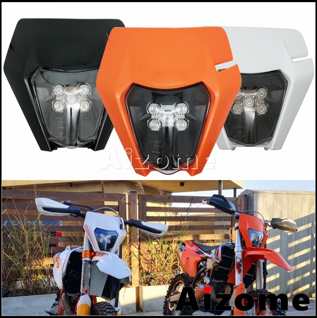 Мотоцикл светодиодный фары пользовательские Naked Мотокросс велосипеды для езды