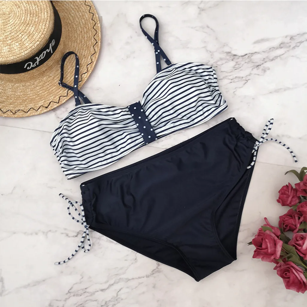 Танкини для беременных женщин с цветочным принтом бикини купальник пляжная