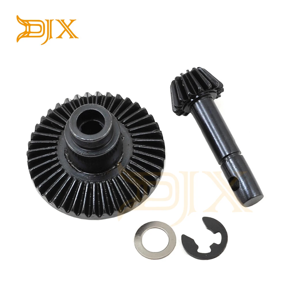 DJX Heavy Duty конические Шестерни 40/15T для 1/10 RC4WD Gelande II полом Yota (Йота) ось кольцо и