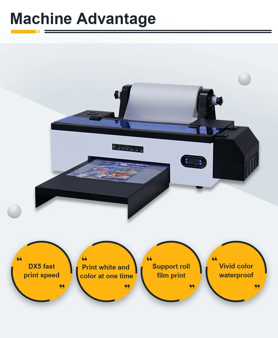 Принтер Jetvinner A3 DTF для Epson R2000 машина печати на футболках с печатной головкой DX5