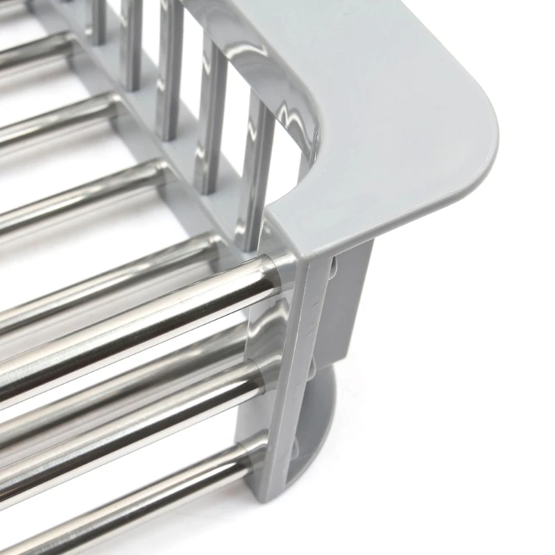 Сливная корзина для раковины из нержавеющей стали выдвижная сушилка посуды