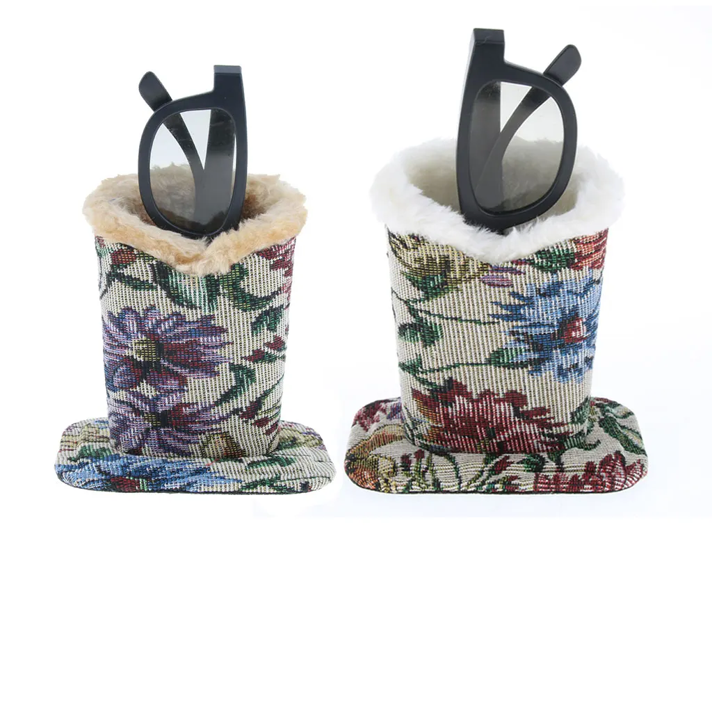 Чехол-подставка для очков из хлопка с плюшевой подкладкой | Корсеты и бандажи