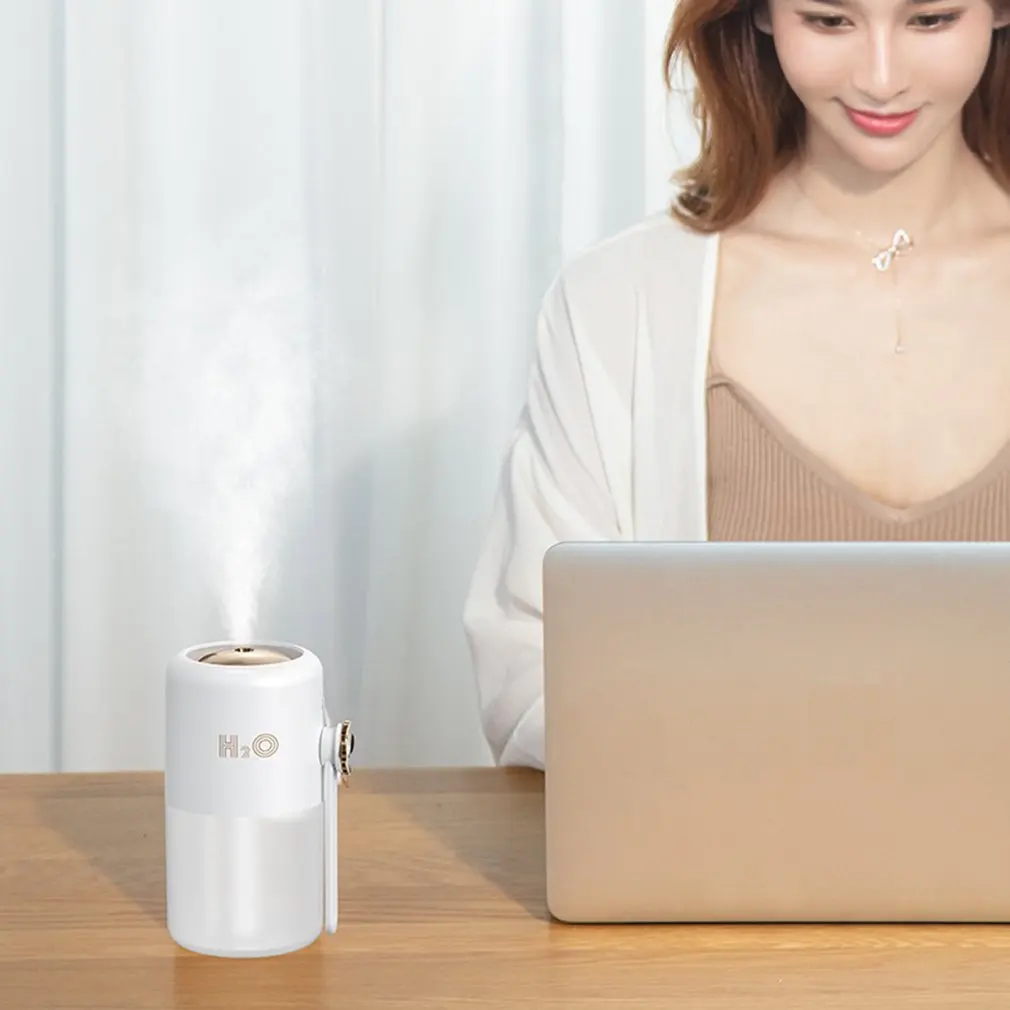 

Air Humidifier 300mL With LED Light Ultrasonic Cool Mist Maker Fogger Humidifier LED Lamp For Home Office Accessories