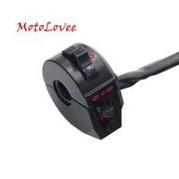 motolovee motorcycle fog light horn turn signal electric start handlebar controller switch motorbike left right handle switches