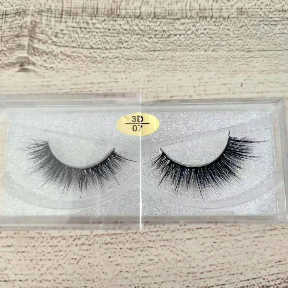 

3D Multi-layered Faux Mink Eyelashes Fluffy Volume Lashes Natural Look 3D Layered Effect Reusable 100% Handmade Cruelty-Free