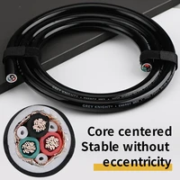 high curren occ 5n silver plated audio diy powe bulk cable 3 x 11awg core ptf power amplifier filter cable