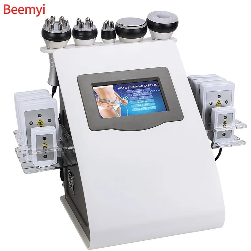 Лидер продаж 2020 6 в 1 вакуумный лазерный радиочастотный аппарат для похудения