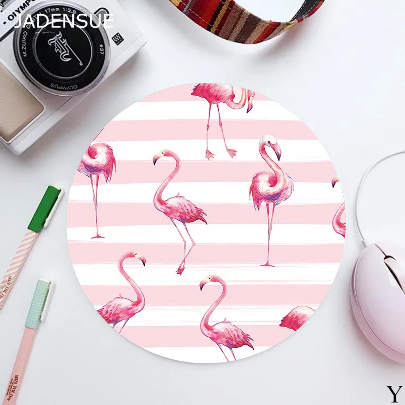 

Kawaii Mouse Pad for Girls Mousepad Deskpad Round Cute Writing Desk Mats Laptop Mouse Mat for Office Home Computer Keyboard Pad