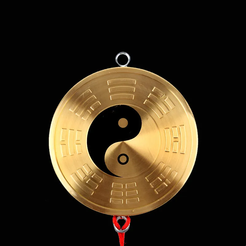 

Five elements and eight trigrams, Town house ward off evil spirits Feng shui ornaments, Exquisite pure copper Bagua mirror