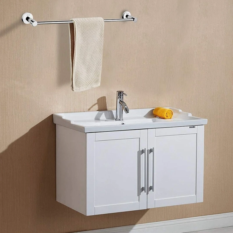 

Adjustable Single Towel Bar for Bathroom Stainless Steel Towel Holder, Wall Mount Towel Bar Rod