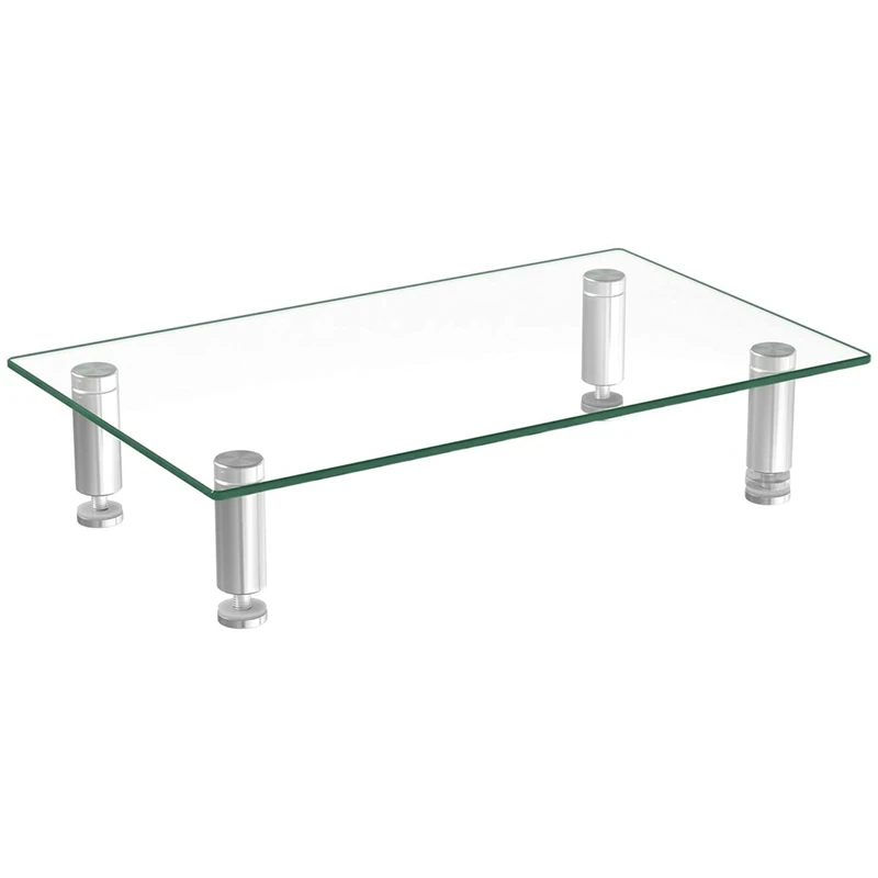 Подставка из закаленного стекла для монитора настольная подставка регулируемая