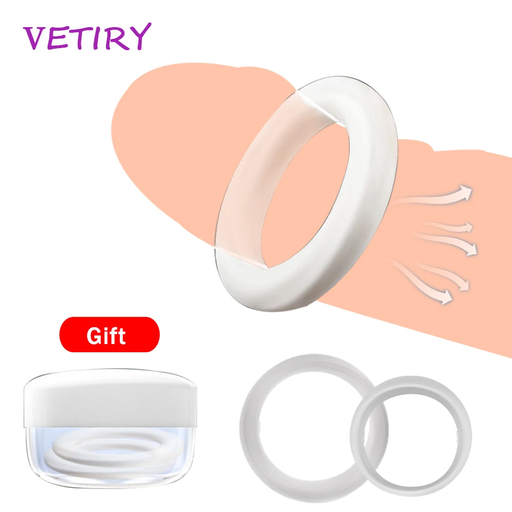 2 шт./компл. крайней плотью корректор для мужчин Кольцо на пенис мужской Растяжка