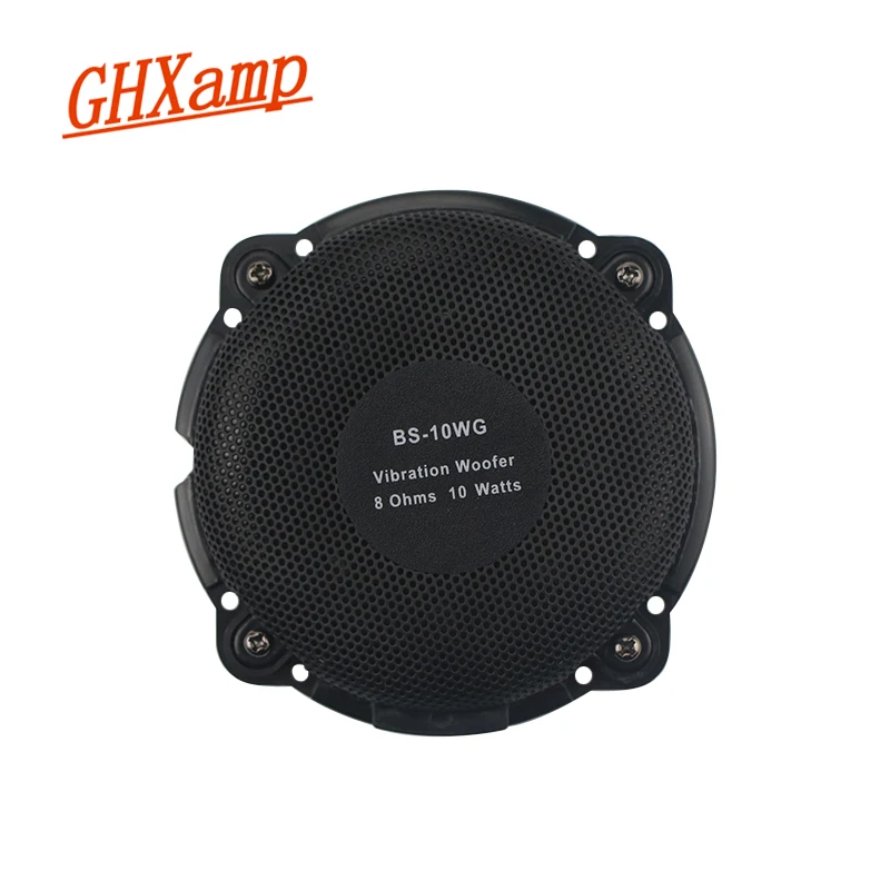 Вибрационный динамик GHXAMP 98 мм низкочастотный музыкальный вибратор 8 Ом 10 Вт для