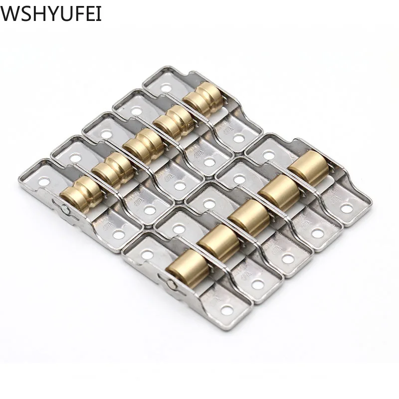 Колесные ролики для раздвижных дверей тяжелые бесшумные из нержавеющей стали