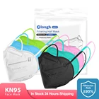 Маска Elough KN95 FFP2 Mascarilla FPP2, 5 слоев, FFP2mask, тушь для ресниц FFP 2 fp2