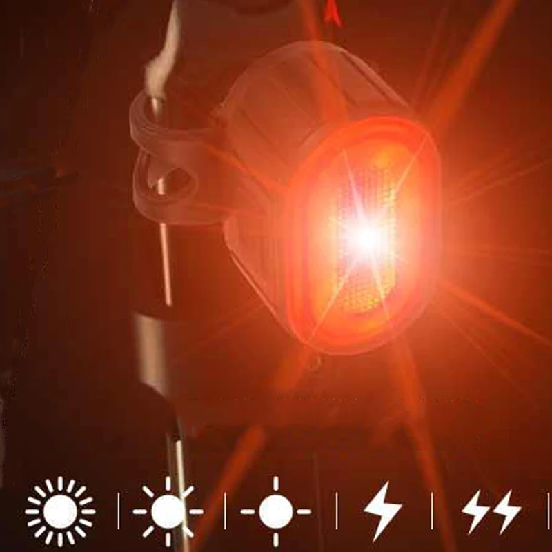 

Bicycle USB Charging Rear Headlight Lantern MTB Light Cycling Waterproof Taillight LED Flashlight Bike Front Rear Light Sets