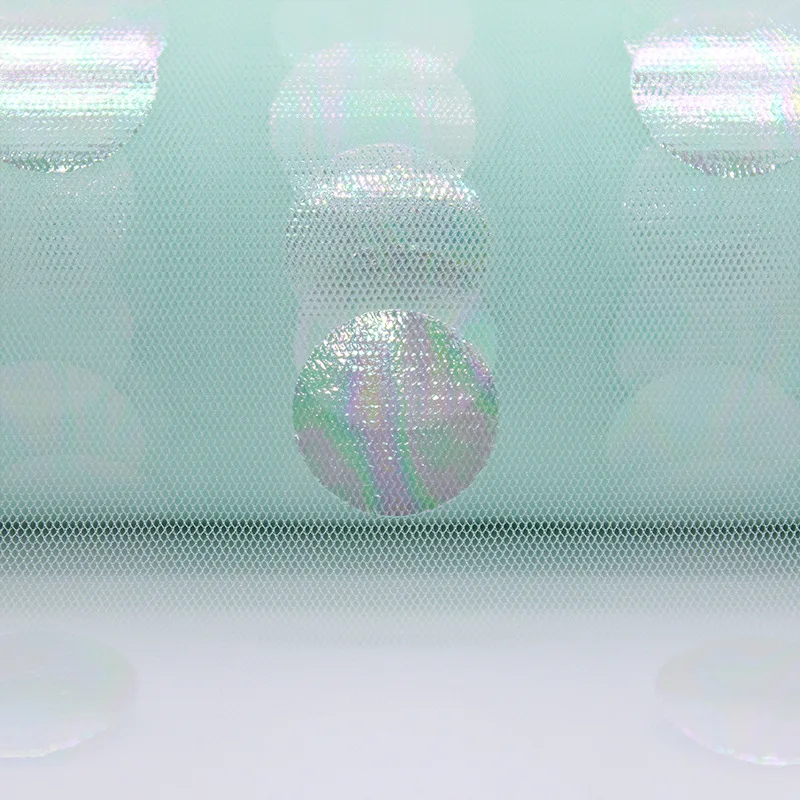 15 см * 10 ярдов Пятна Звезда Луна Мягкая сетчатая ткань для платья девочек юбка