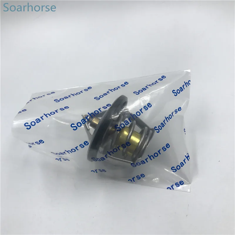 Термостат охлаждающей жидкости автомобильного двигателя Cafoucs с прокладкой для