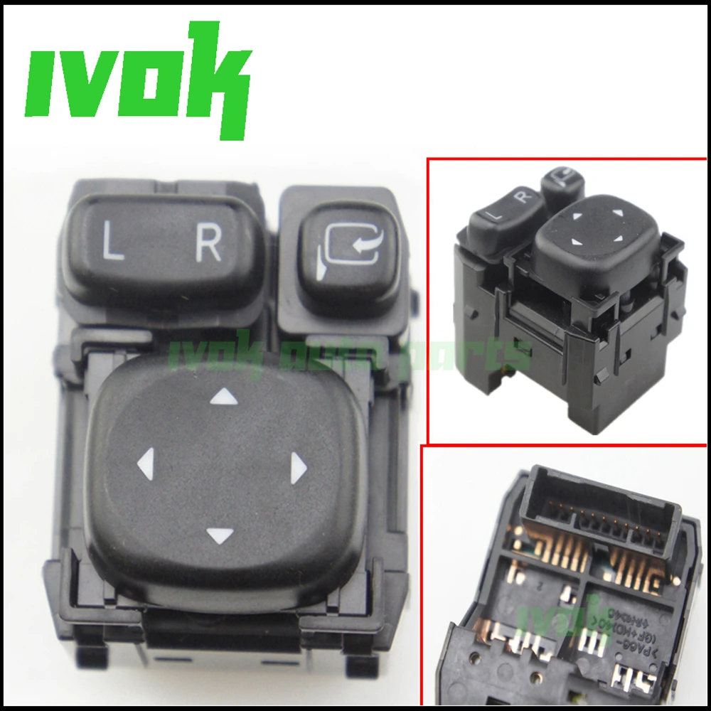 Оригинальный зеркальный переключатель управления боковым обзором 84870 60160 для Toyota