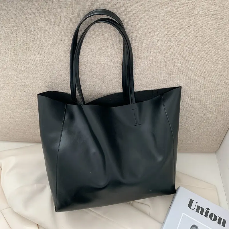 

Large Shoulder Bags Women Totes Pu Leather Women's Bags