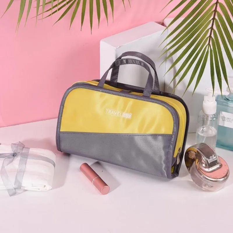 

2 in 1 Multifunctional Cosmetic Storage Bag Large Capacity Waterproof Travel Multifunctional Portable Toiletry Bag Organizer