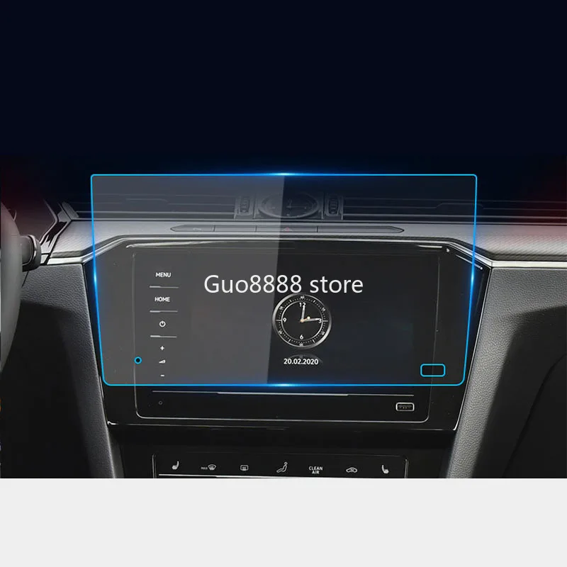 

Для Volkswagen VW Magotan 2016-2021 GPS автомобильная навигация стальная пленка центральное управление ЖК-экран закаленное стекло HD защитная пленка