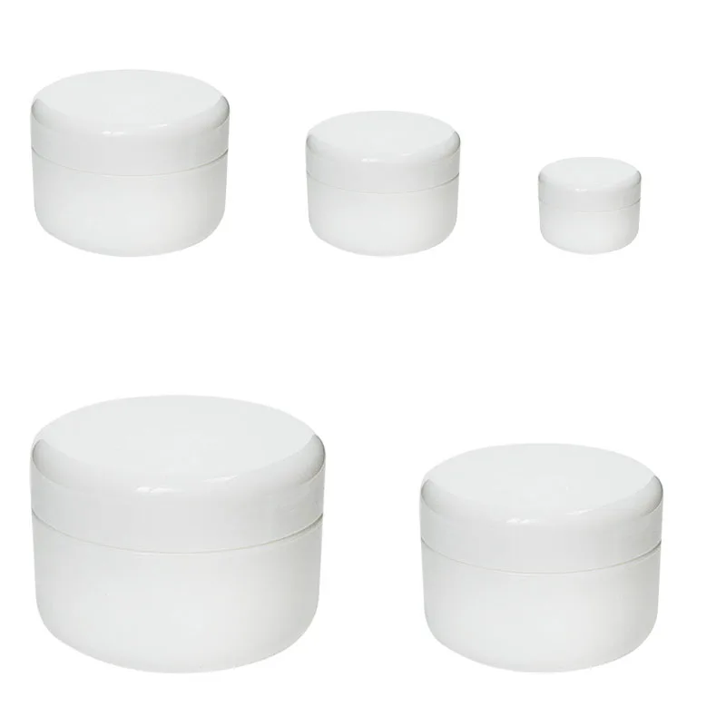 10pcs Cosmetic Jar Pot 10g/20g/30g/50g/100g Plastic Empty Refillable Sample Bottle Travel Cream Lotion Container | Красота и здоровье