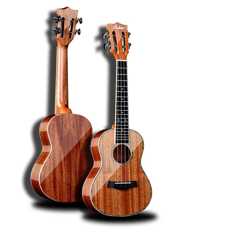 

Tailpiece Strings Ukulele 23 Inch Holder Guitars Real Kids Adult Beginner Travel Ukulele Full Veneer Musique Concert HX50LL