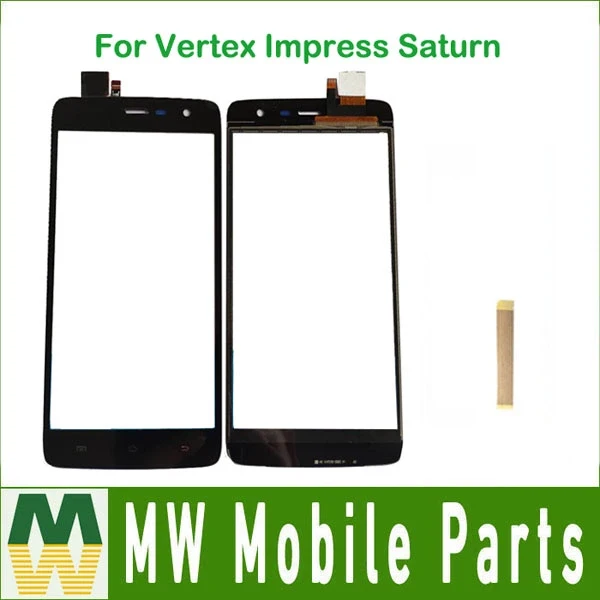 Для Vertex impress Saturn сенсорный экран стекло дигитайзер Сенсорная панель черный +