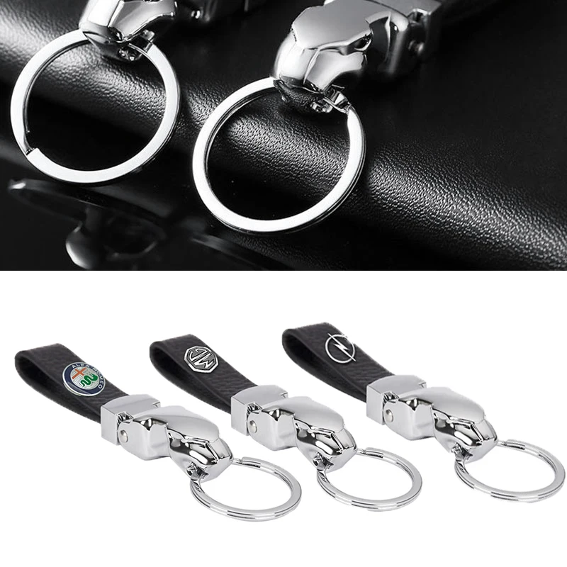 

1pcs Leopard Head Car Keychain Auto Keyring Key Accessories for Renault Megane 2 3 Duster Logan Clio Laguna 2 Captur Auto Goods
