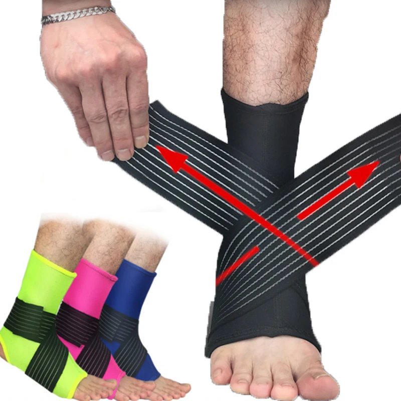 

1 шт., компрессионная повязка на лодыжку для баскетбола, футбола