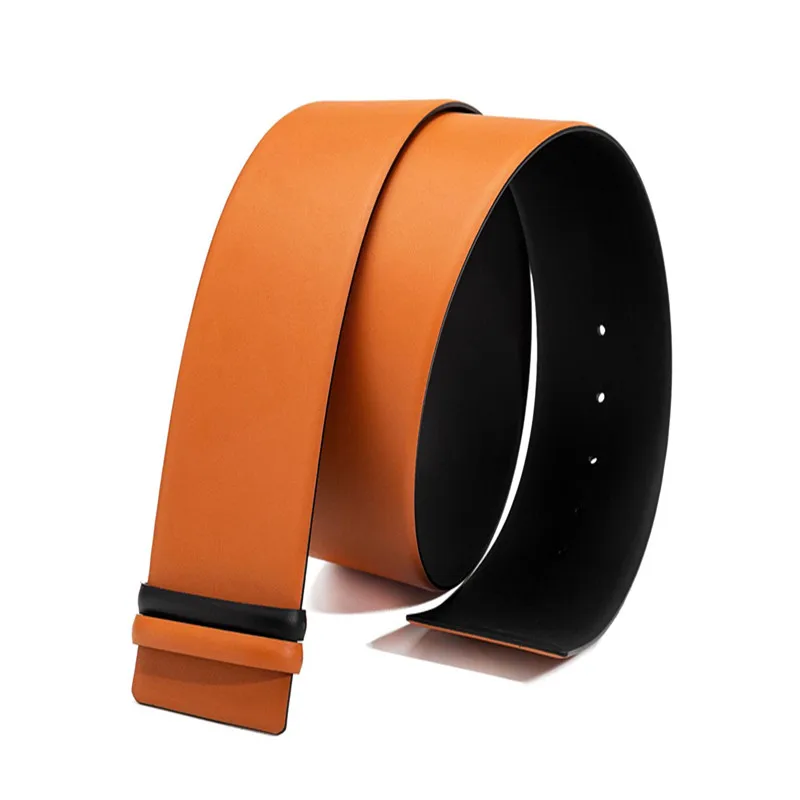 

New Fashion Designer Ladies Leather Belt 7cm Wide Version With European Style Large Letter V Coat Skirt Brand Luxury Belts