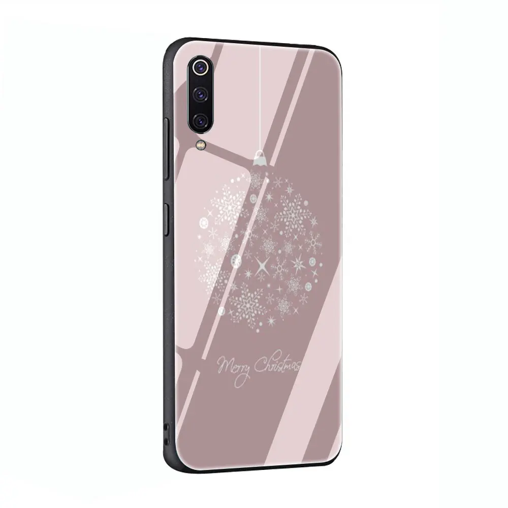 G7 Рождество закаленное Стекло чехол для телефона чехол для Xiaomi mi 8 9 A1 5X A2 6X Red mi 4X 6A Примечание 5 6 7 Pro Pocophone F1 - Цвет: G7