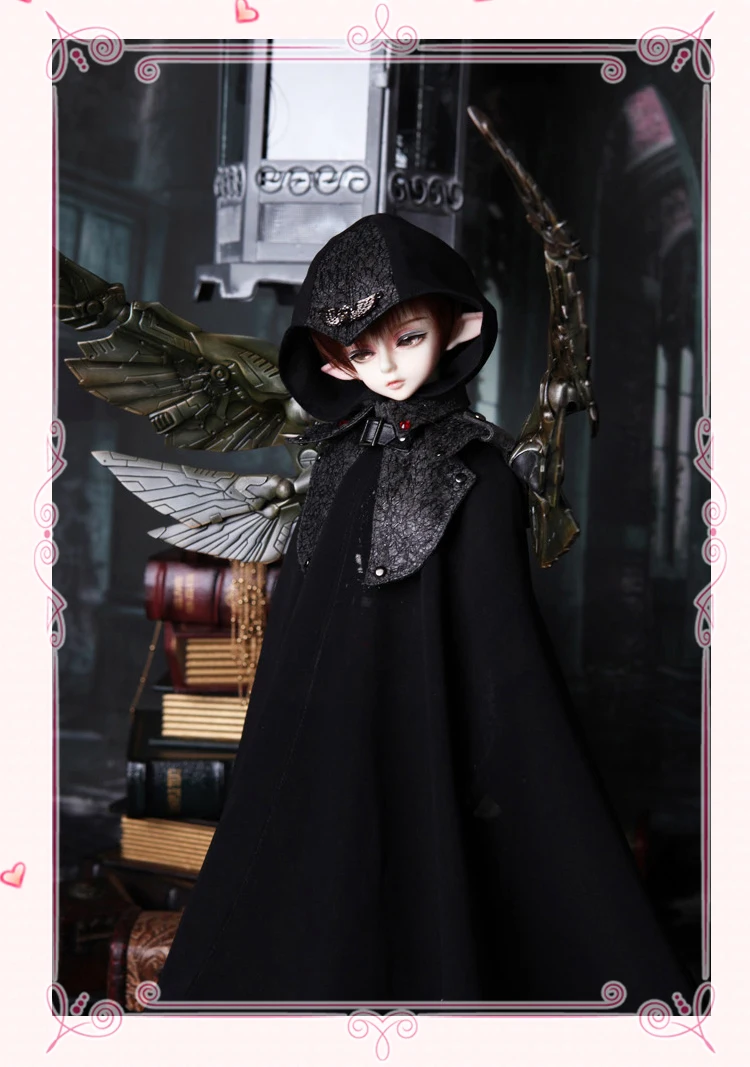 Stenzhorn BJD кукла 1/4 девушка bory демон головы полу-закрытый глаз Совместные детские кухонные принадлежности дать глаза