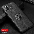 Для Xiaomi Mi 11 10T Pro 10 Ультратонкий чехол из мягкого силикона с принтом матовый с подставкой кольцо защиты Bck чехол для Xiaomi POCO X3 NFC Pro M3