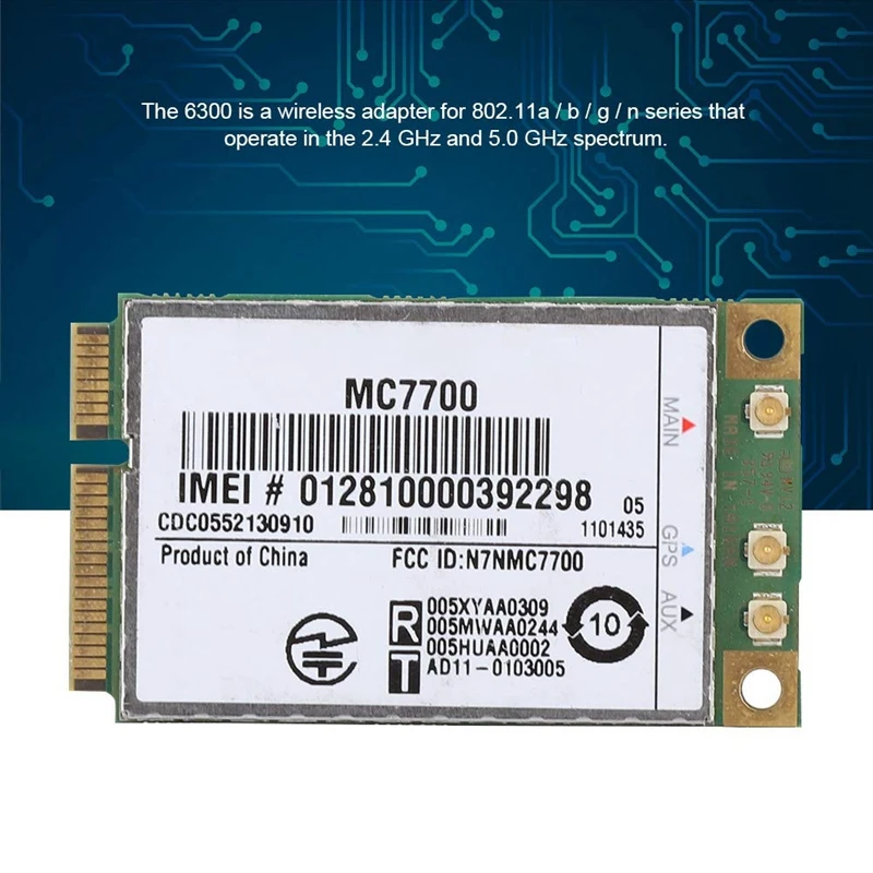 Разблокирована MC7700 3G/4G WWAN карта для Sierra AirPrime 100 Мбит/с 4G/3G LTE/FDD/WCDMA/Edge GPS модуль