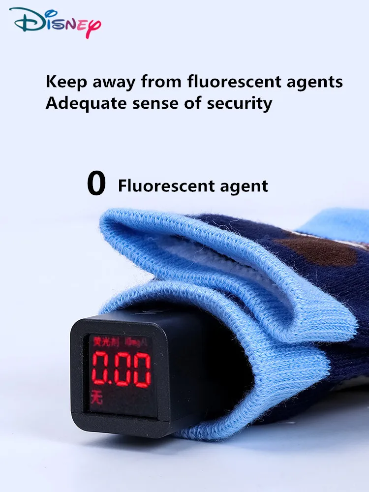 Детские хлопковые сетчатые носки Disney тонкие дышащие с мультяшным Микки и Минни