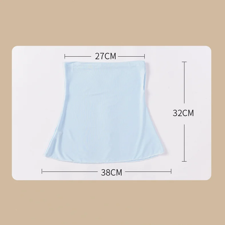 

Breathable Multifunctional Scarf Face Mask Fashion Silk Sun Protection Handkerchief Outdoor Windproof Half Face Sunshade Masks