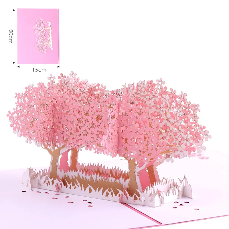 3D выдвижное Свадебное приглашение поздравительные открытки День Святого