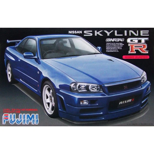 Fujimi 03703 Plastic Assembled Car Model Toy 1/24 Nissan Sky
